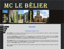 Tablet Screenshot of mclebelier.fr